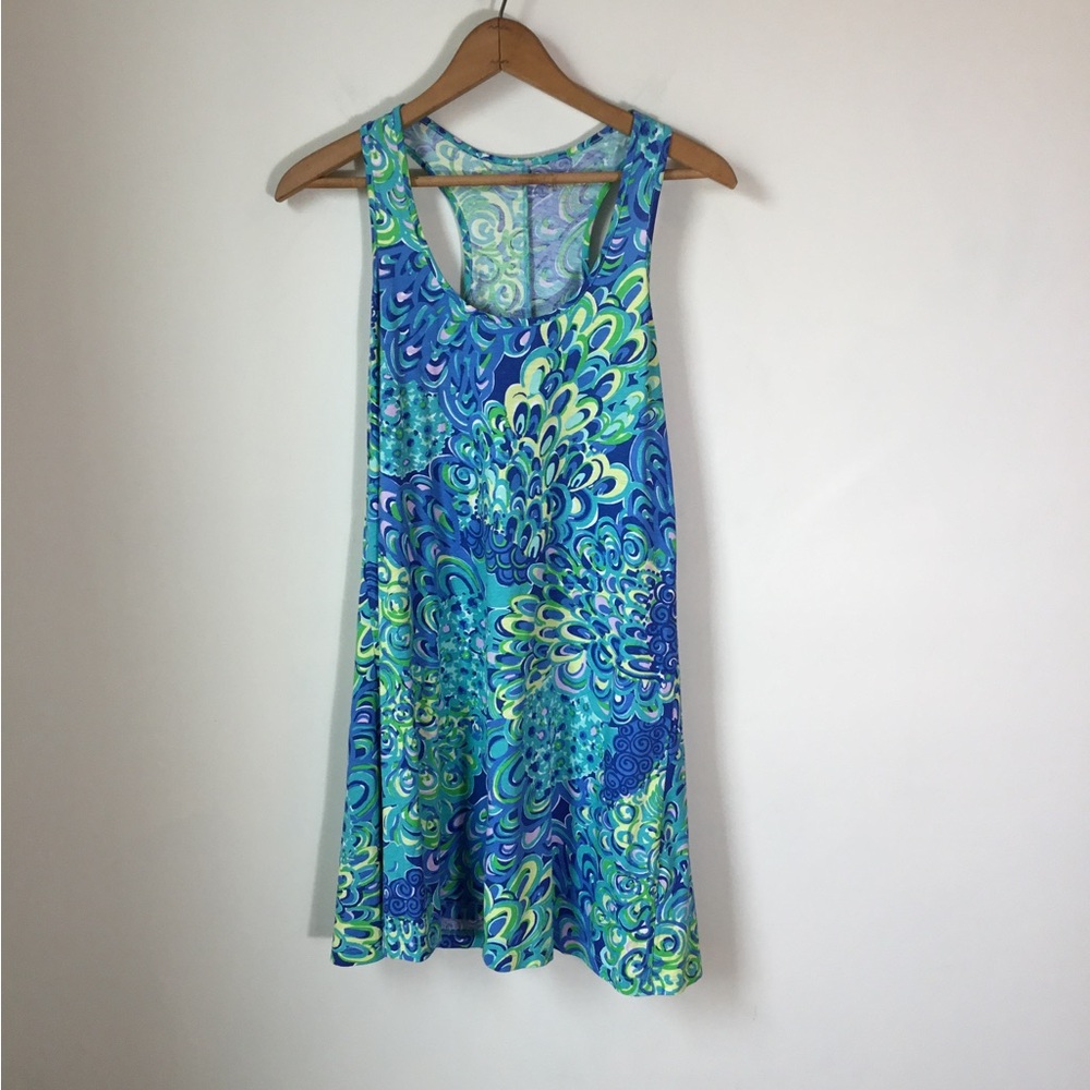 Lilly Pulitzer Merle Racerback‎ Tank Dress